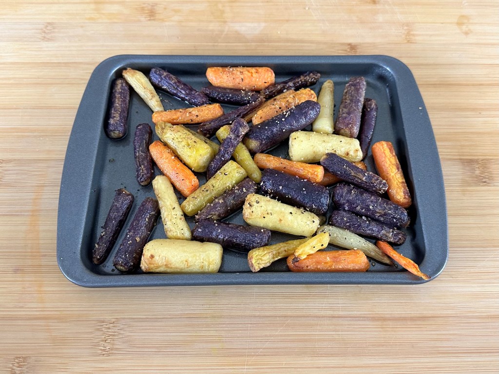 Roasted Rainbow Carrots